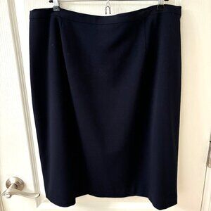 Appleseed's Navy Blue Skirt, 18P